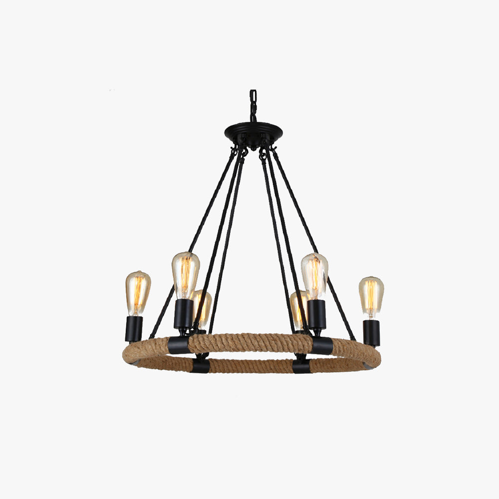 Sukevim Design LED Pendant Light Black Metal Dining Room/Living Room/Bar/Restaurant