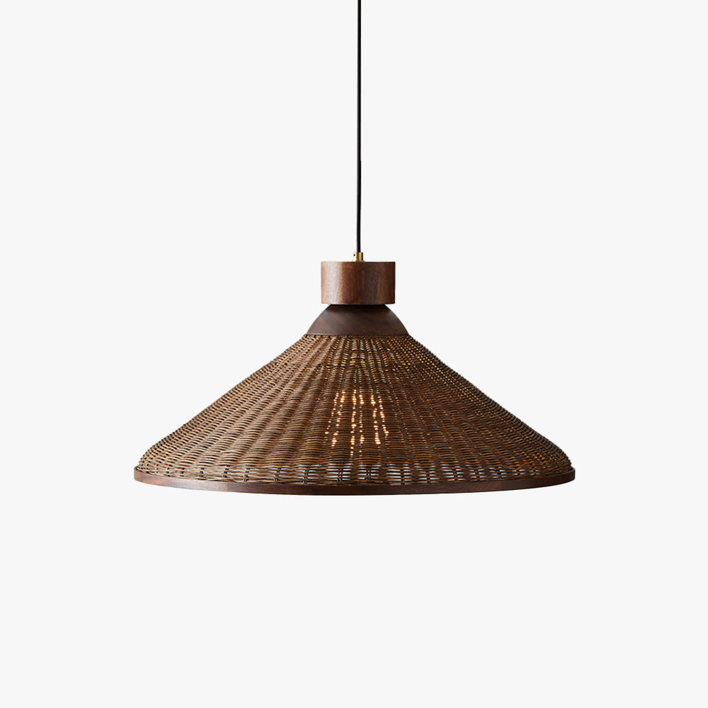 Turopul Retro Design LED Pendant Light Rattan Living Room/Restaurant/Hotel
