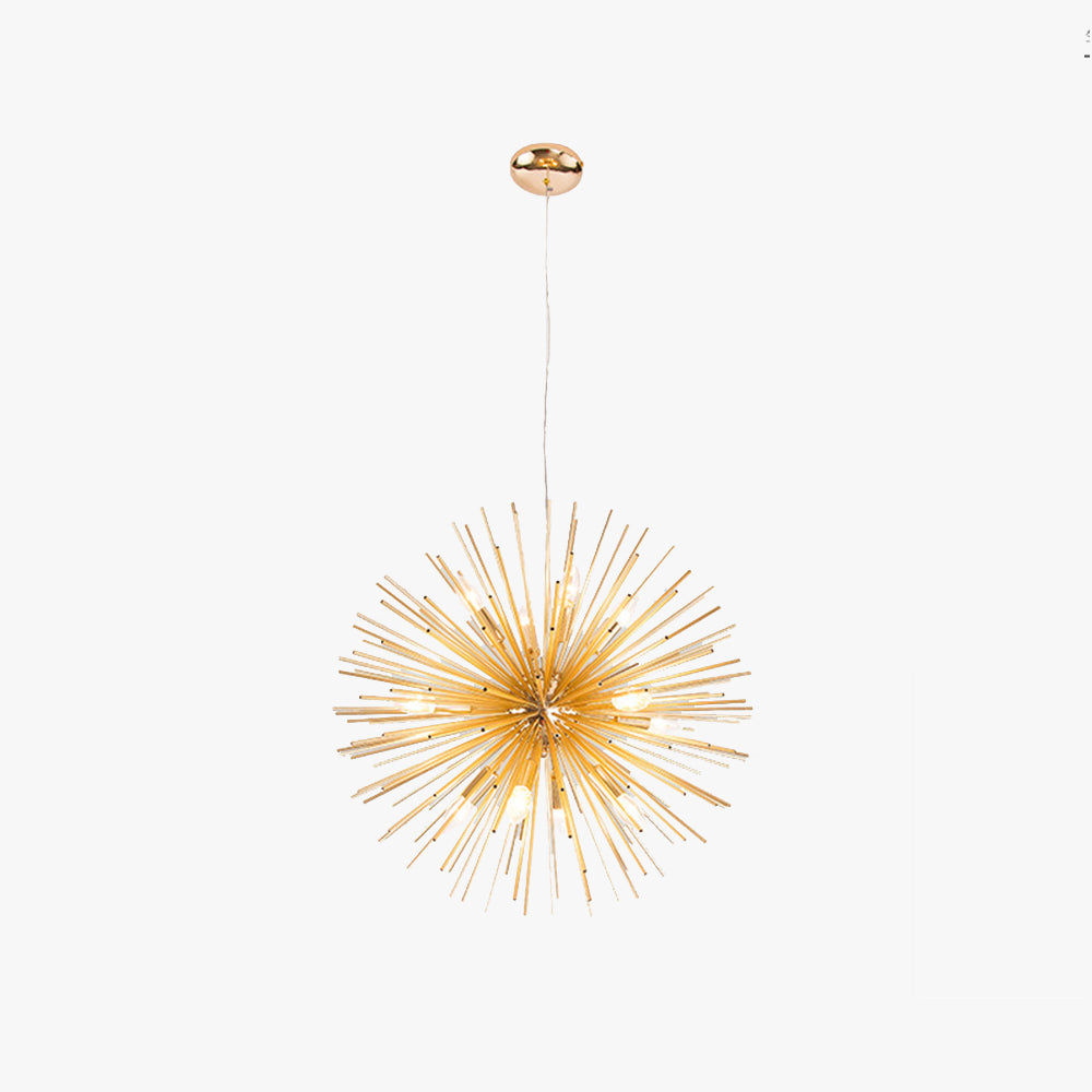 Soratid Modern LED Chandelier Gold Metal Dining/Living Room/Bedroom