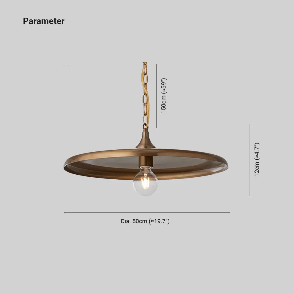 Rigiran Industrial Vintage Pendant Light White/Black/Gold