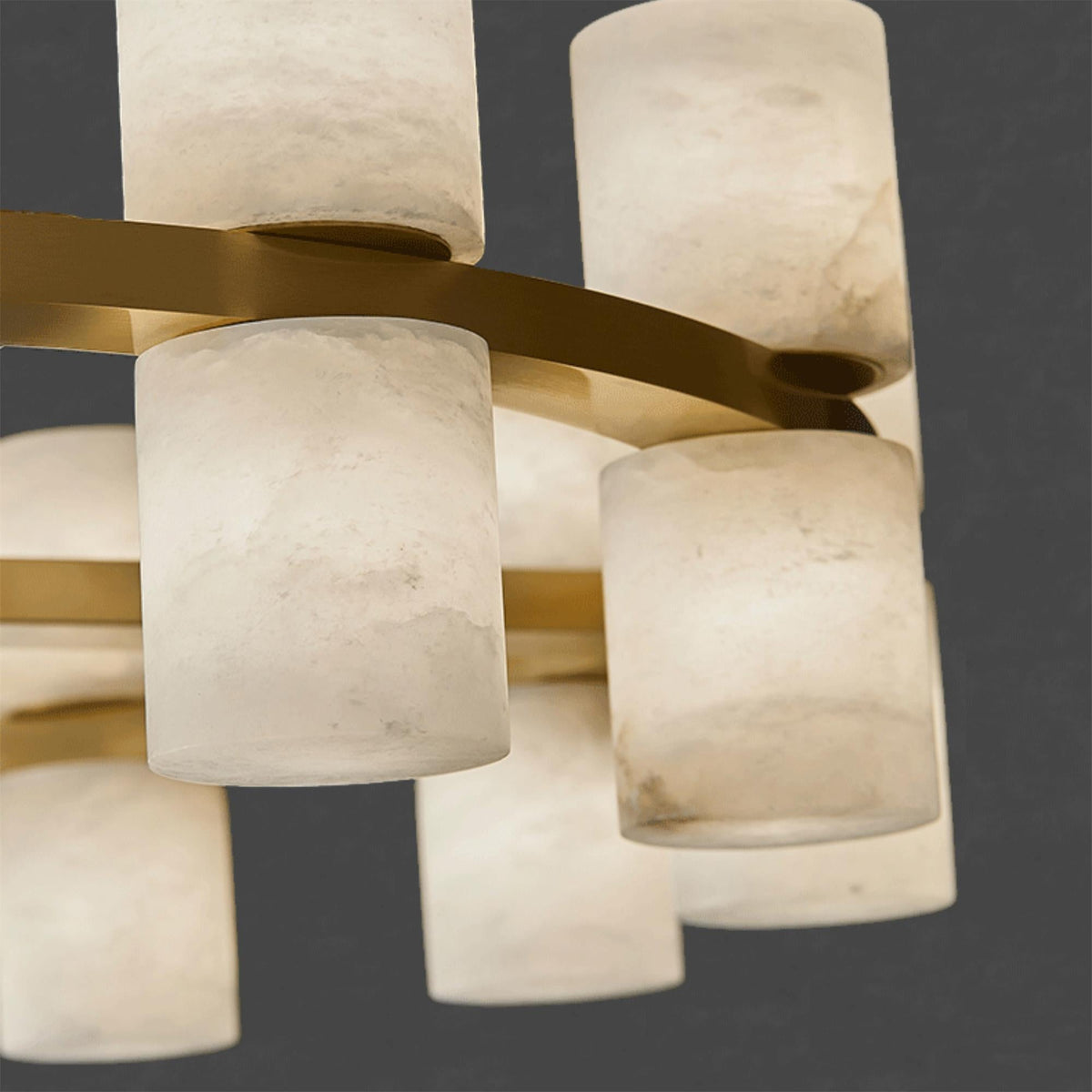 Etalir Postmodern Luxury Alabaster Chandelier