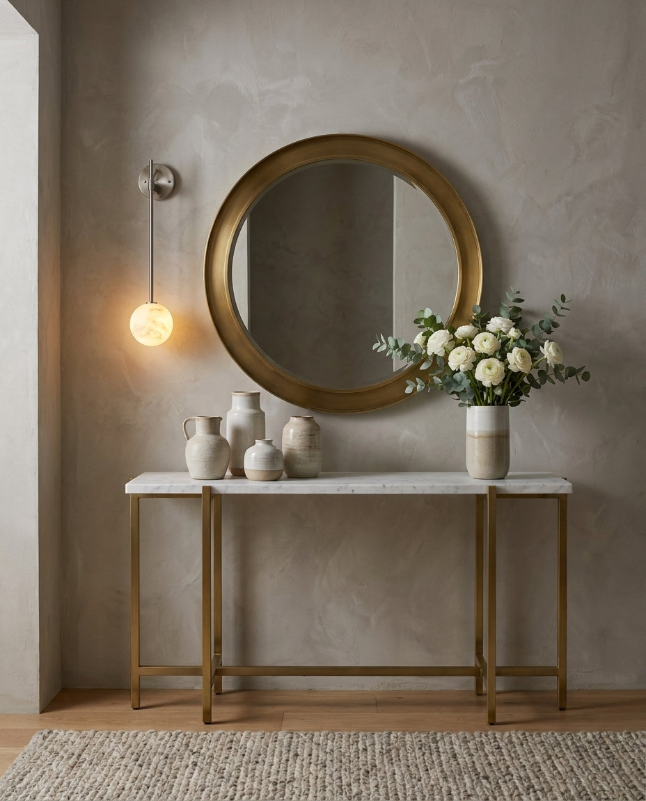 Staverncombe Alabaster Wall Sconce