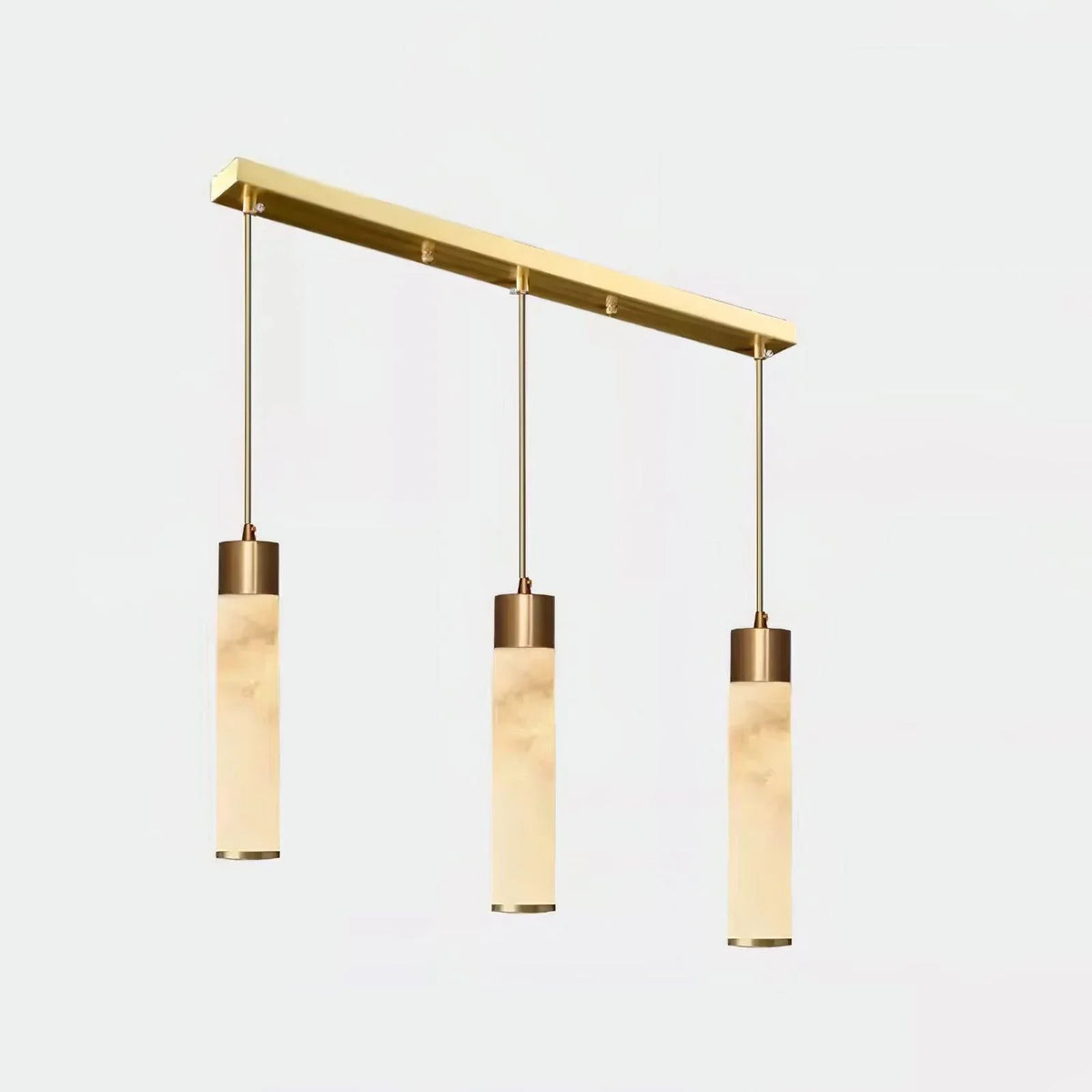 Jumavim White Alabaster Pendant Light