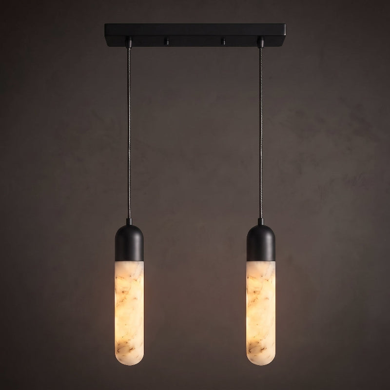 Loxcombe Alabaster Pendant Light