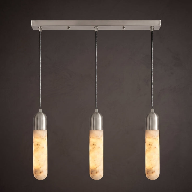 Loxcombe Alabaster Pendant Light