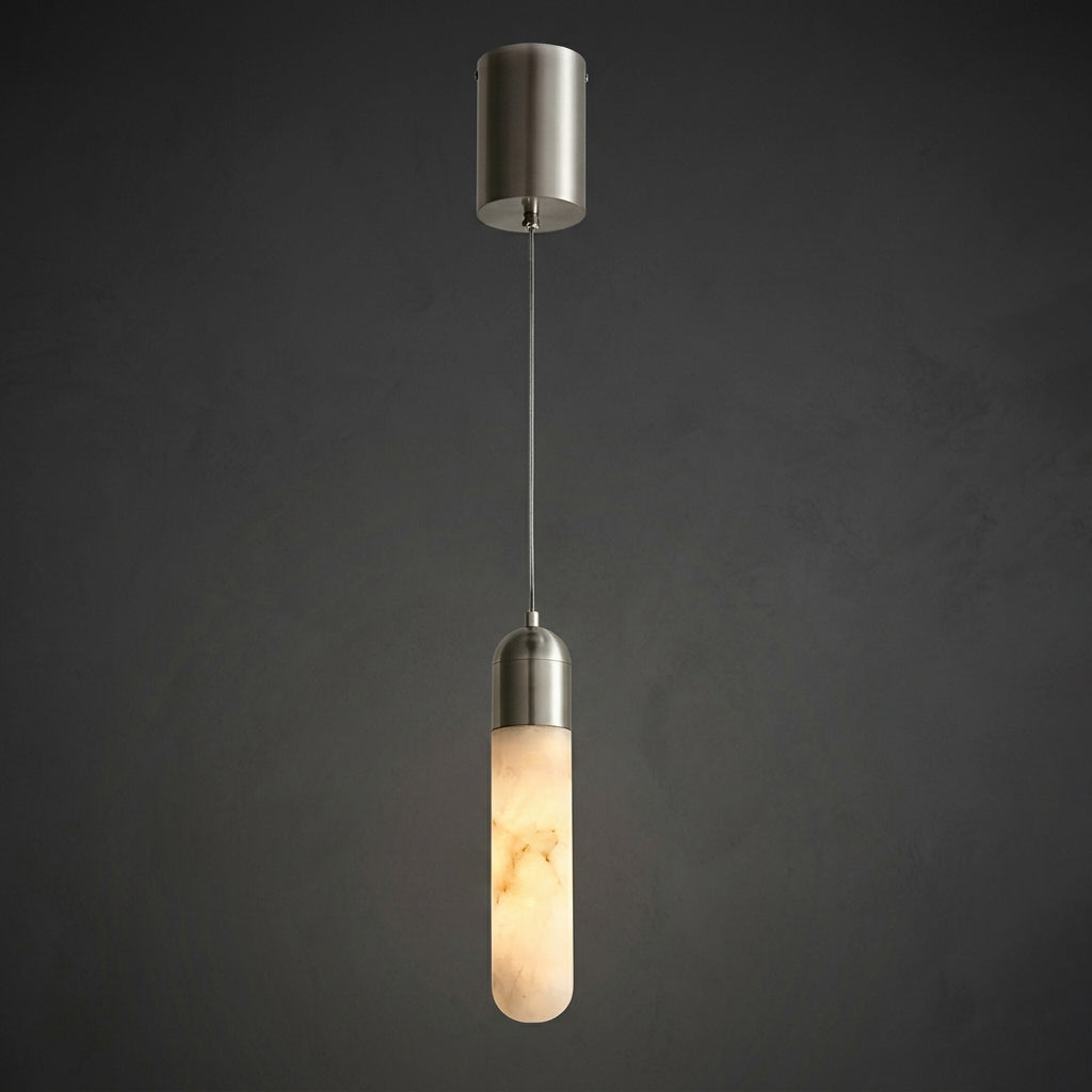 Loxcombe Alabaster Pendant Light