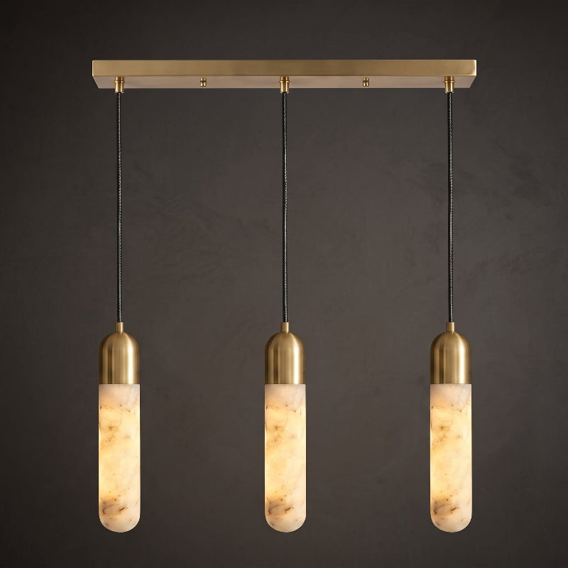 Loxcombe Alabaster Pendant Light