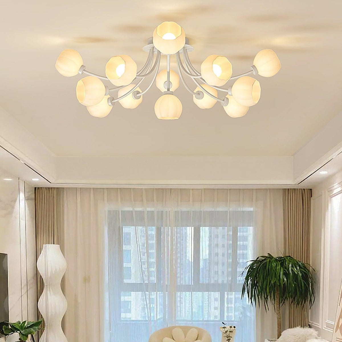 Florina Flower Ceiling Light