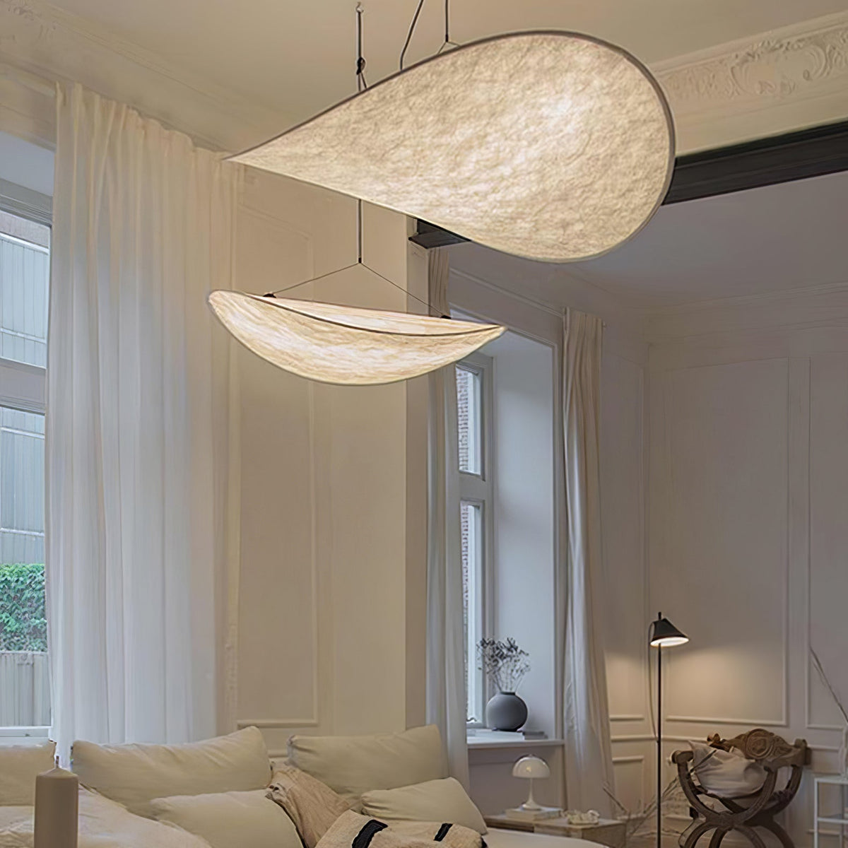Twist Pendant Contemporary Swag Light