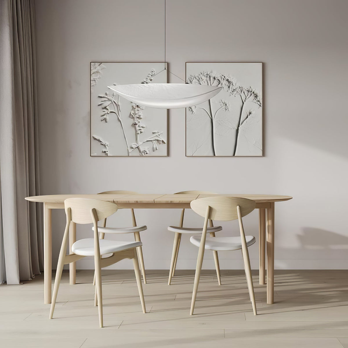 Twist Pendant Contemporary Swag Light