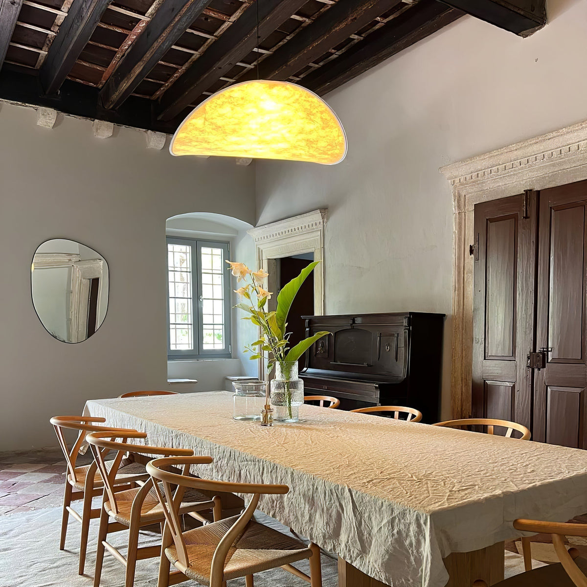 Twist Pendant Contemporary Swag Light