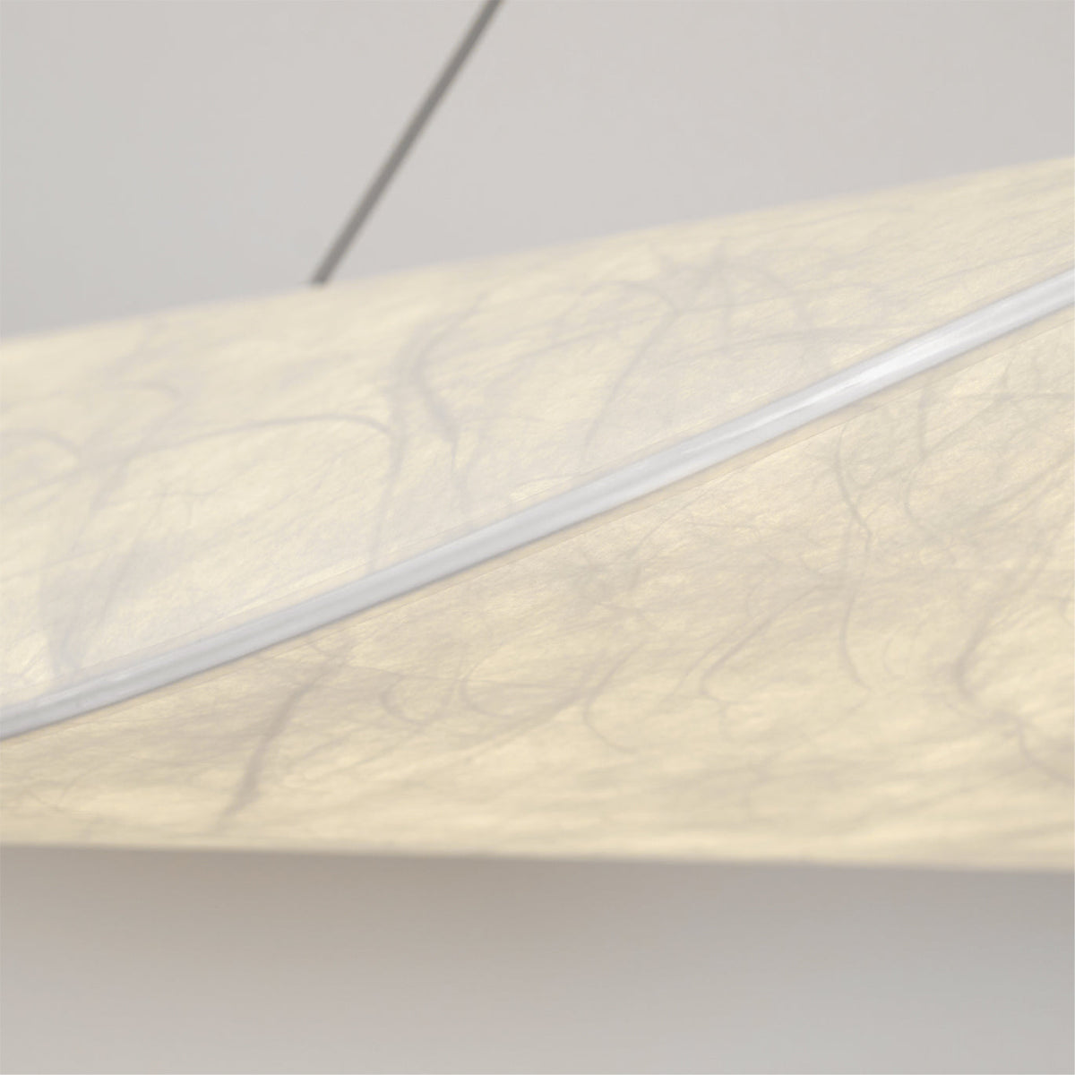 Luminette Minimalist Silk Pendant Light