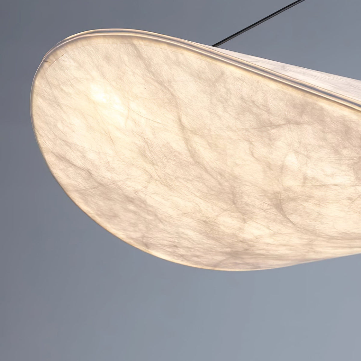Luminette Minimalist Silk Pendant Light