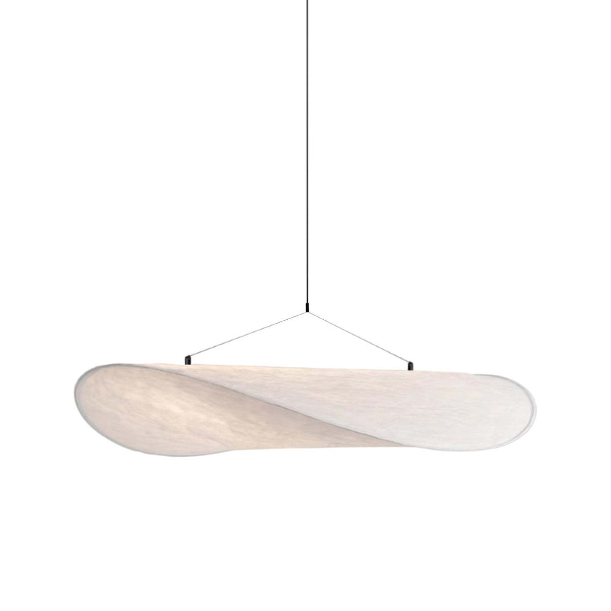 Luminette Minimalist Silk Pendant Light