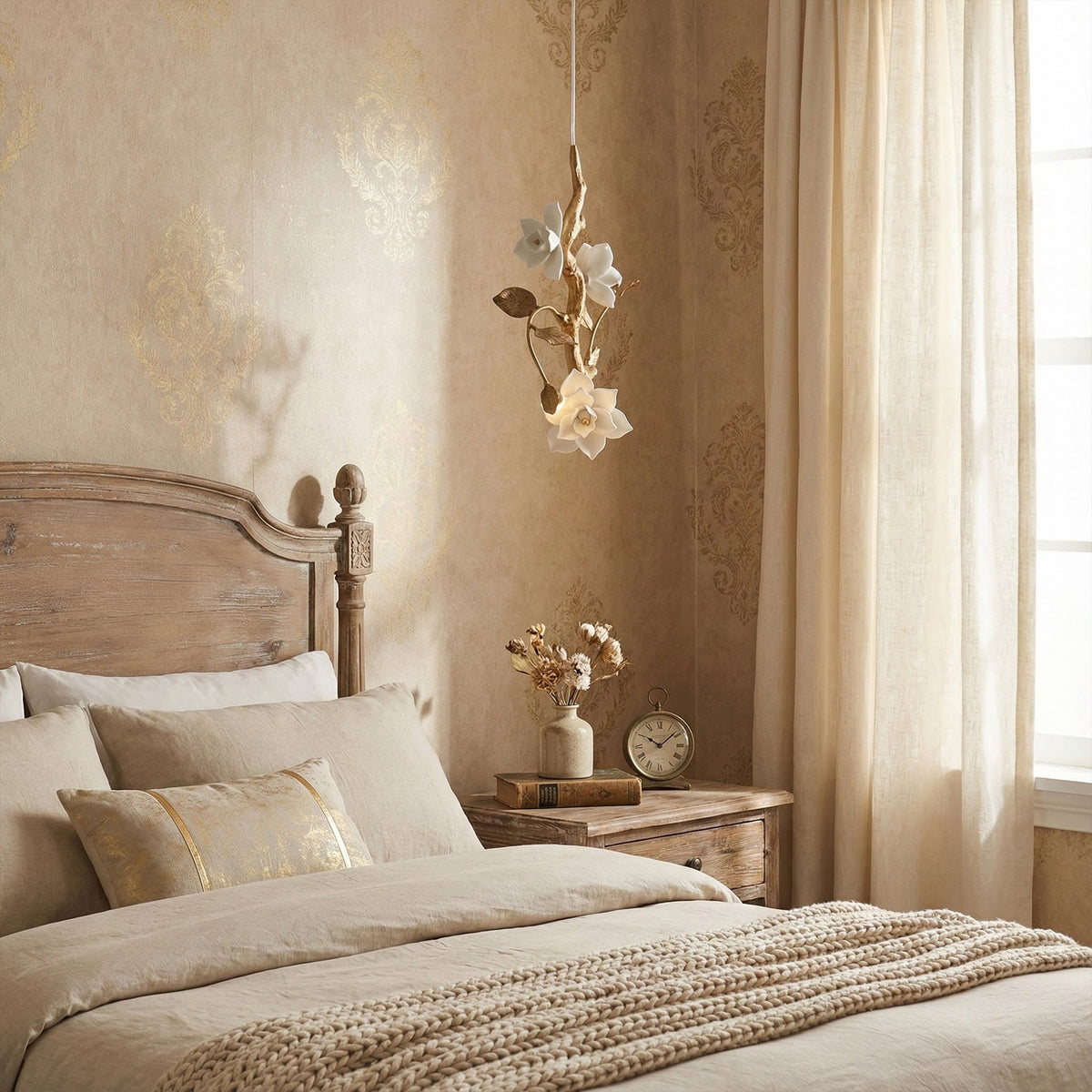 Magnolienne Pendant Light