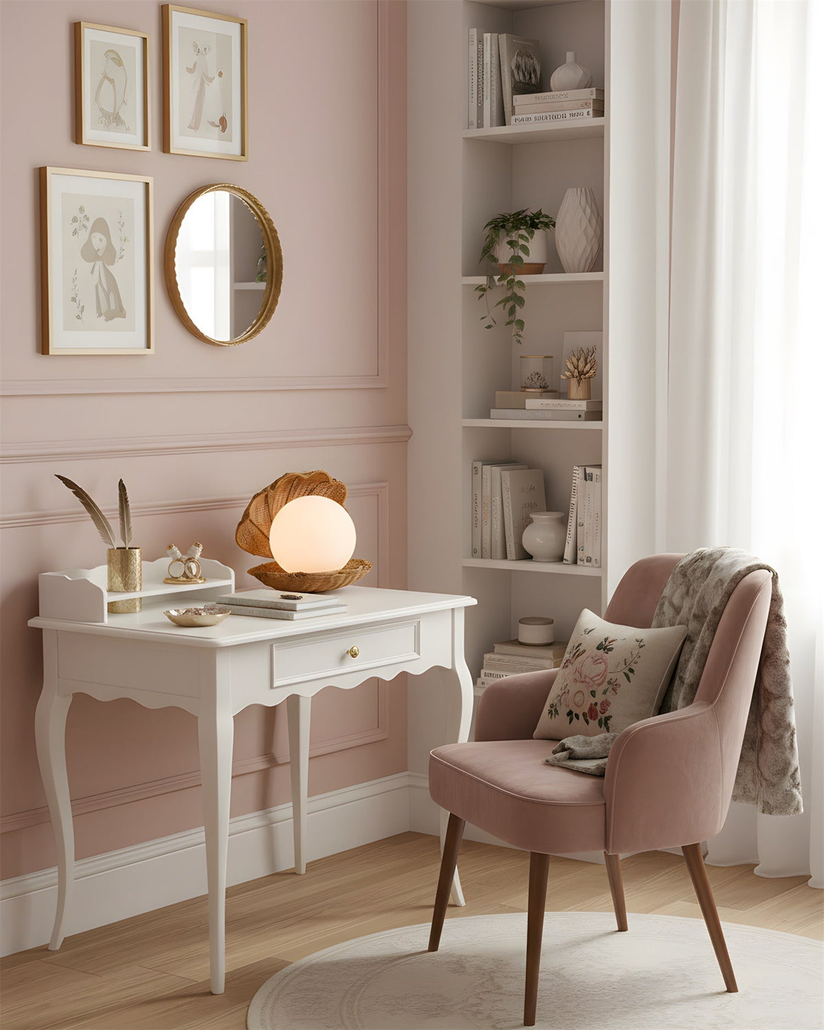 Rivuella Seashell Table Lamp