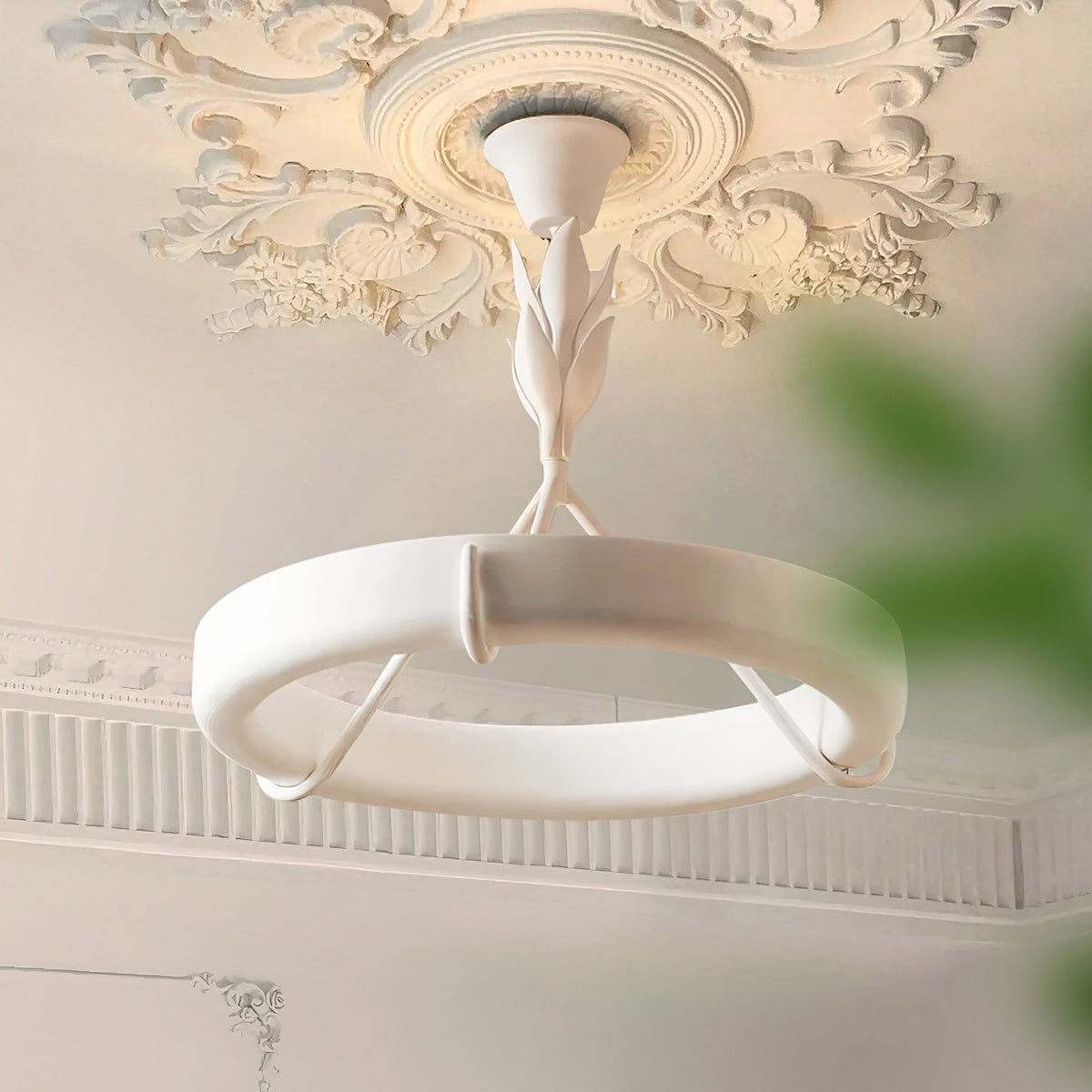 Mirenelle Plaster Plastic Chandelier