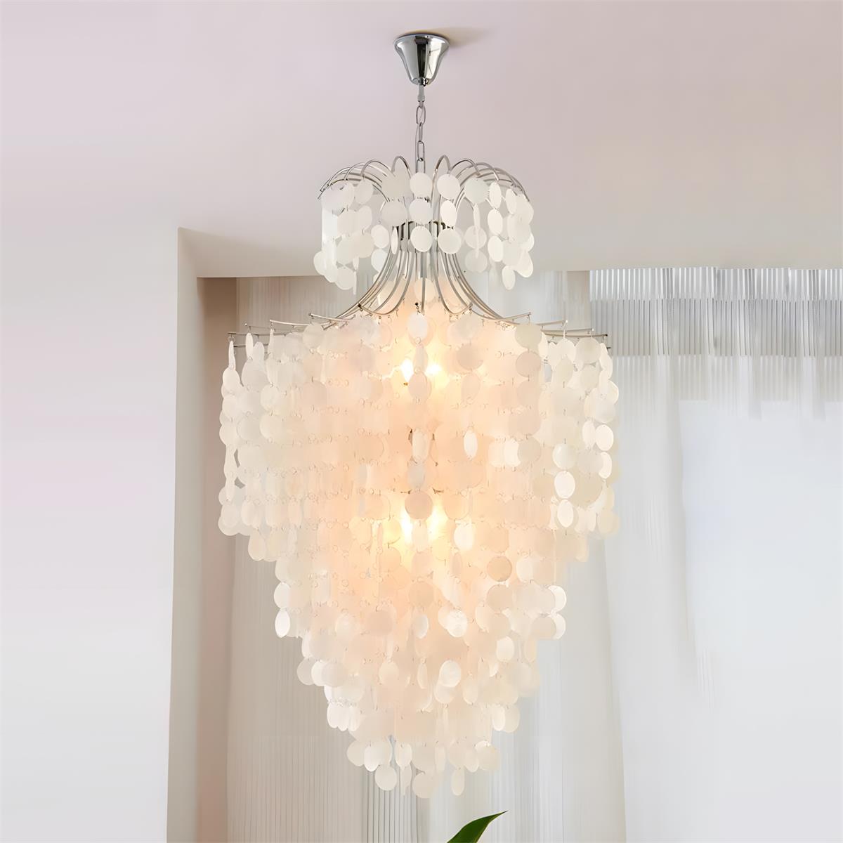 Coralian Shell Chandelier