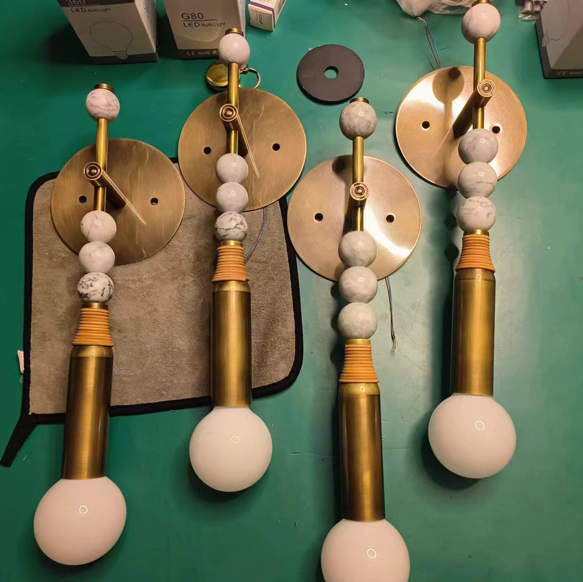 Nerirelle Marble Wall Lamp