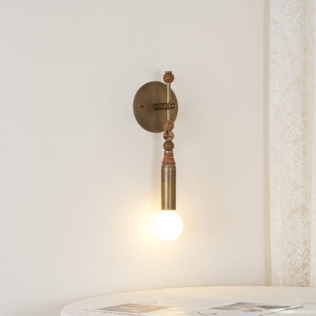 Nerirelle Marble Wall Lamp