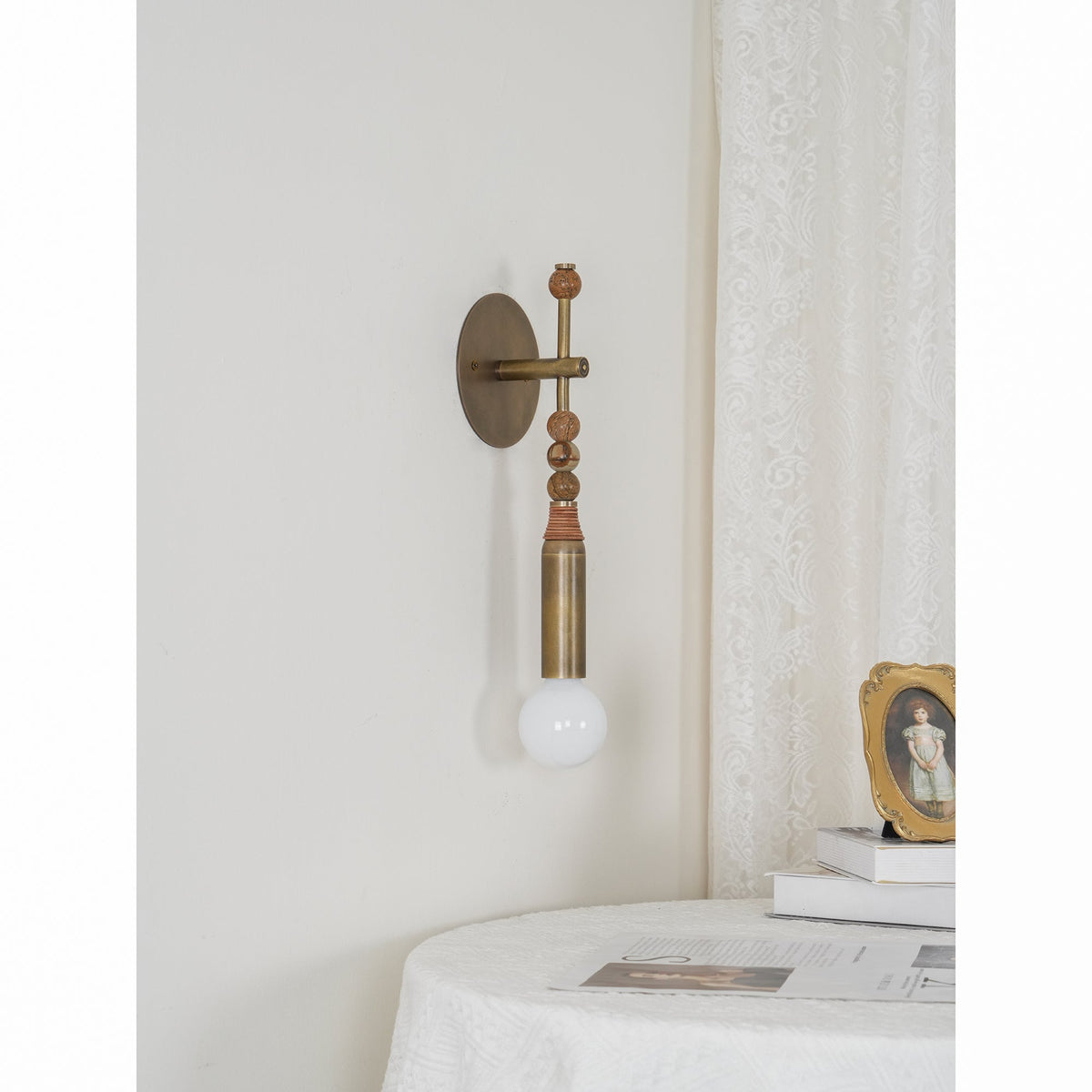 Nerirelle Marble Wall Lamp