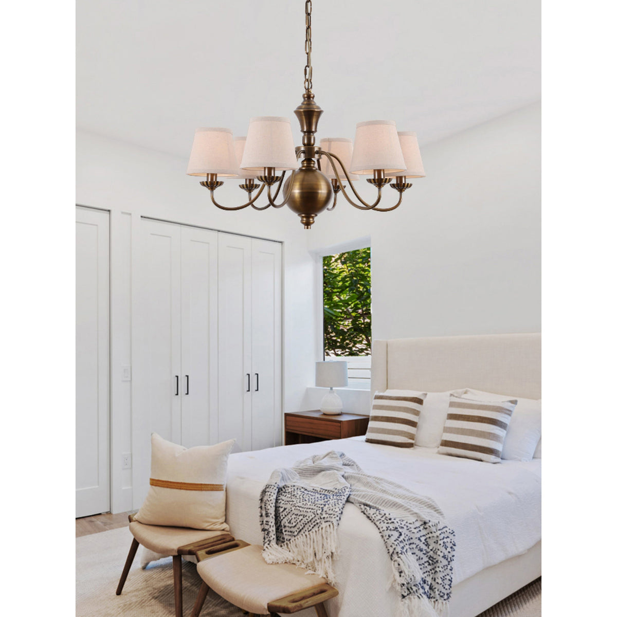 Tofty Postmodern Luxury Fabric Chandelier