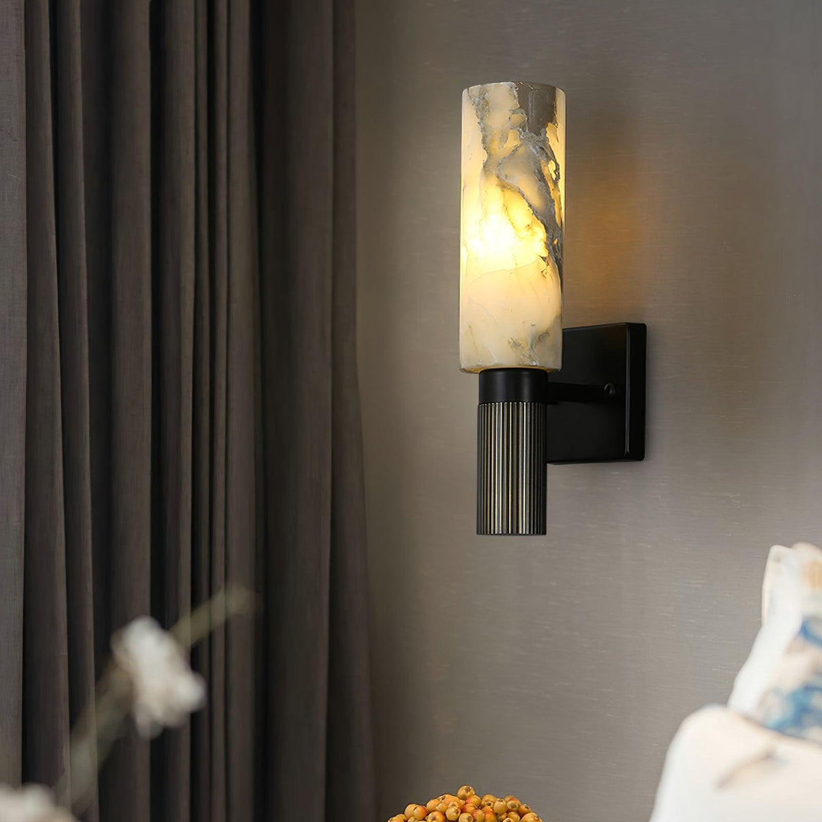 Aveninette Alabaster Wall Light