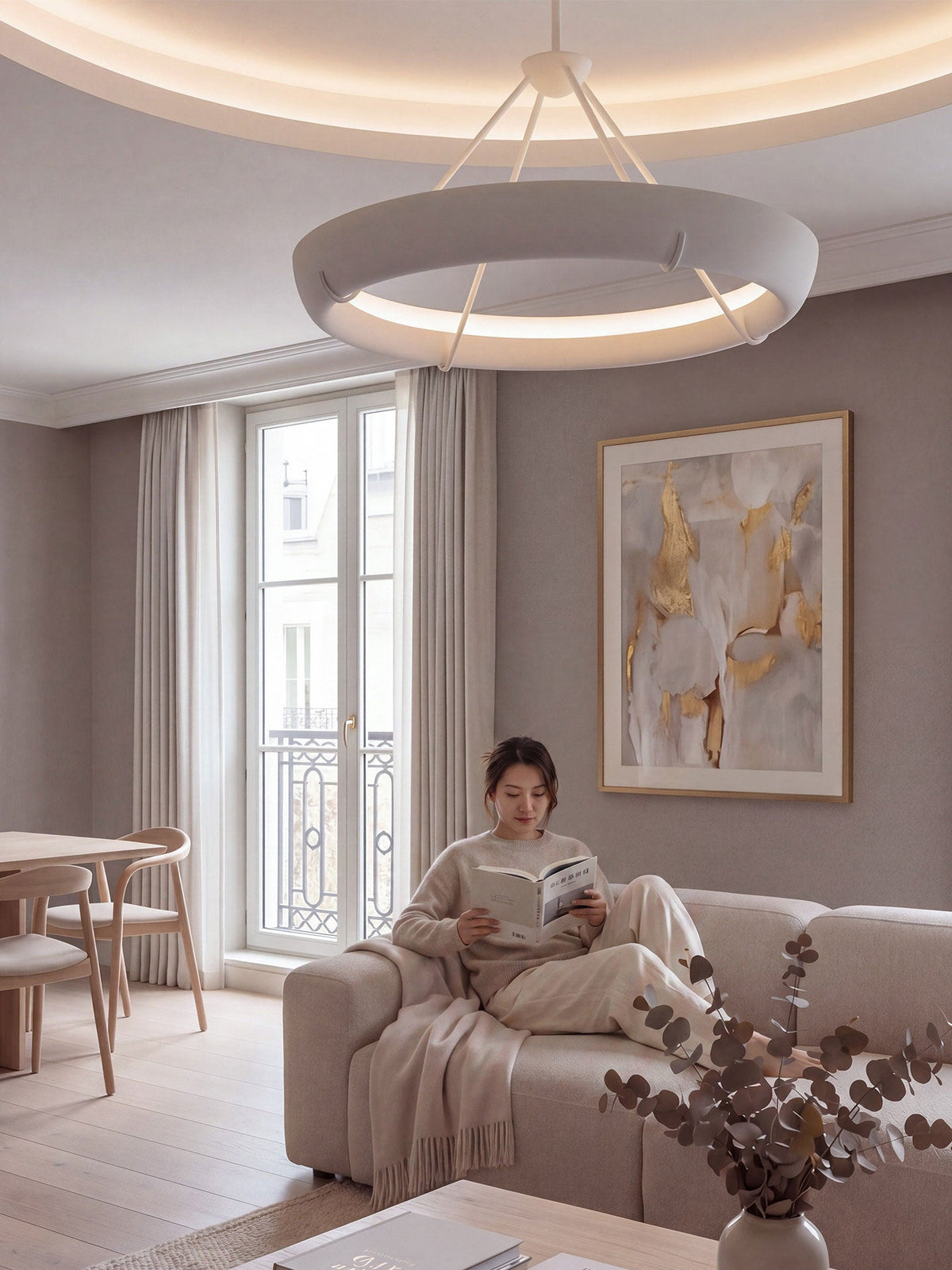Yelhurst Composite Ring Chandelier