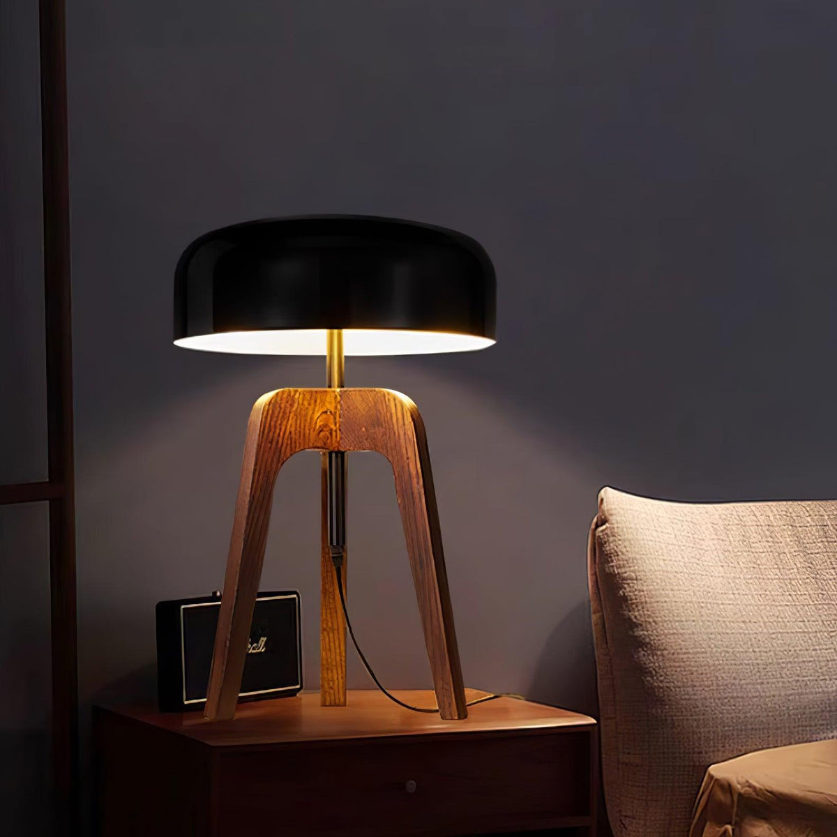 Towa Wood Table Lamp