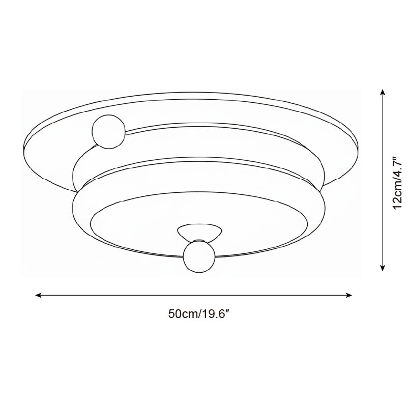 Rinoria Wood Ceiling Lamp