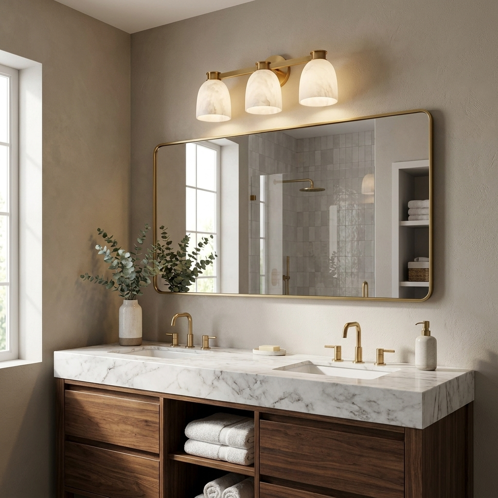 Ravelcombe Alabaster Wall Sconce