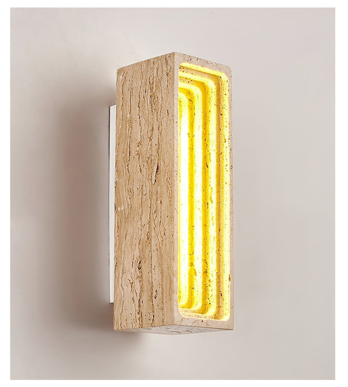 Atheila Travertine Wall Light