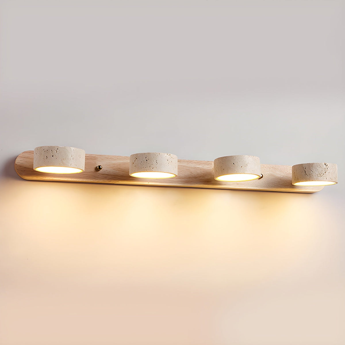 Voloreth Minimalist Travertine Wall Light