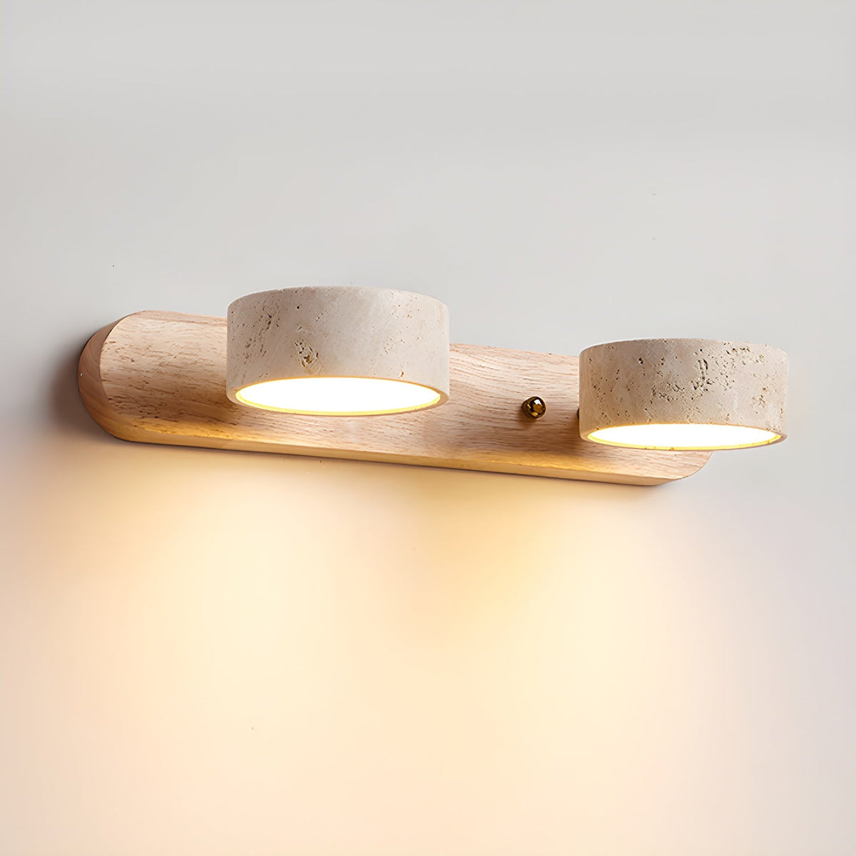 Panepin Travertine Indoor Wall Light Neutral