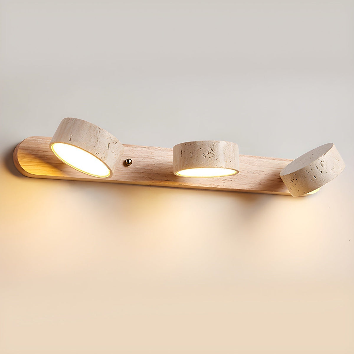 Panepin Travertine Indoor Wall Light Neutral