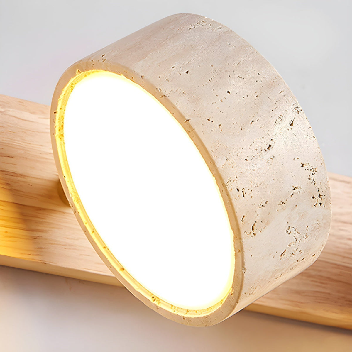 Panepin Travertine Indoor Wall Light Neutral