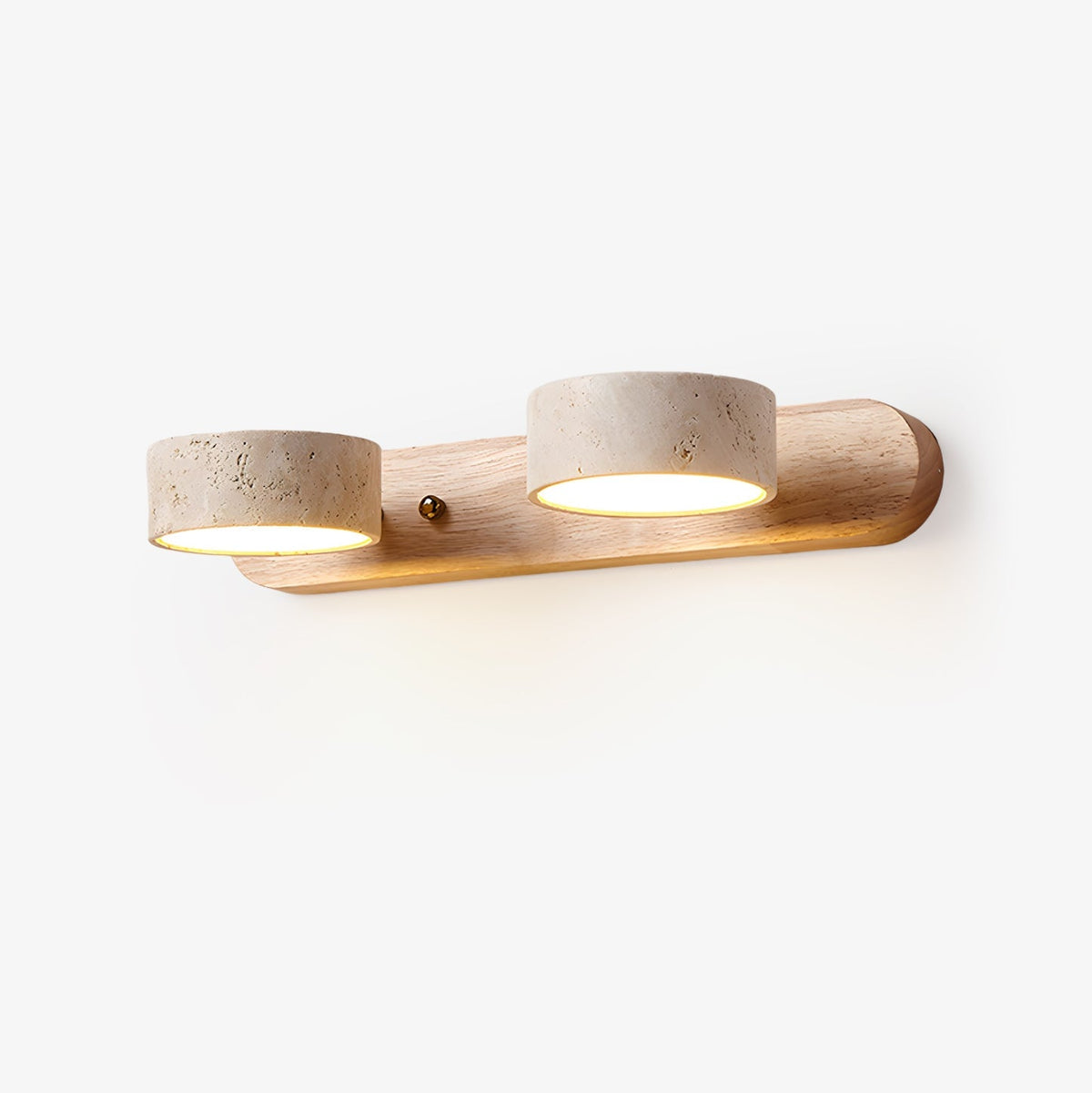 Neramere Travertine Duo Indoor Wall Light