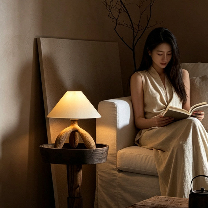Vardencombe Wood Table Lamp