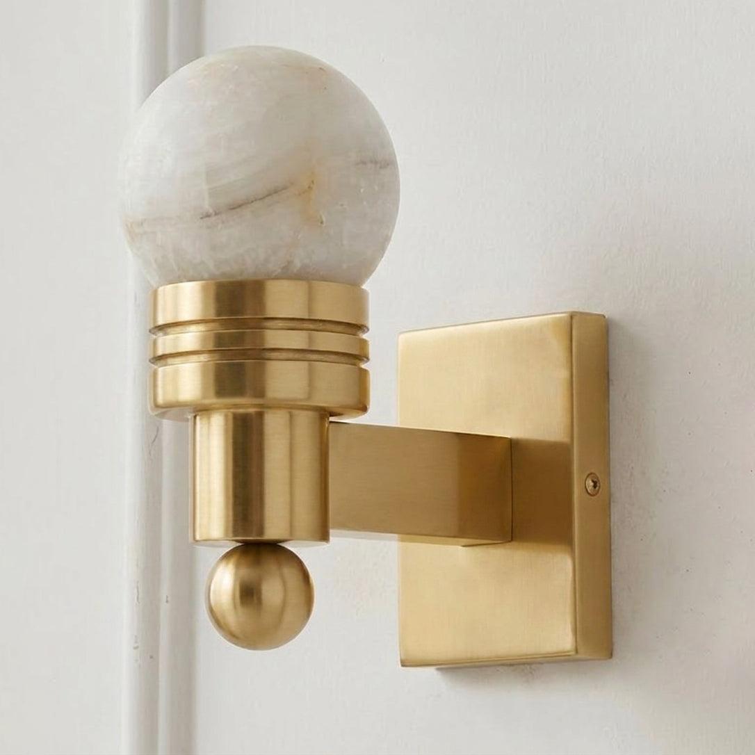 Tupelo Alabaster Wall Sconce