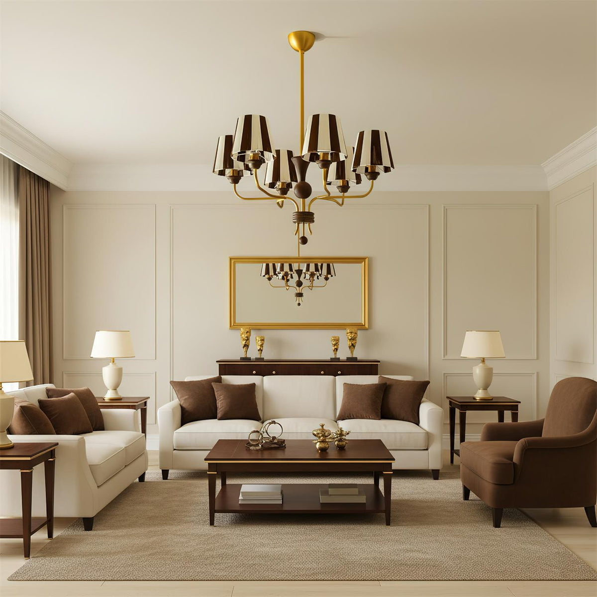 Viraaaine Stripe Chandelier