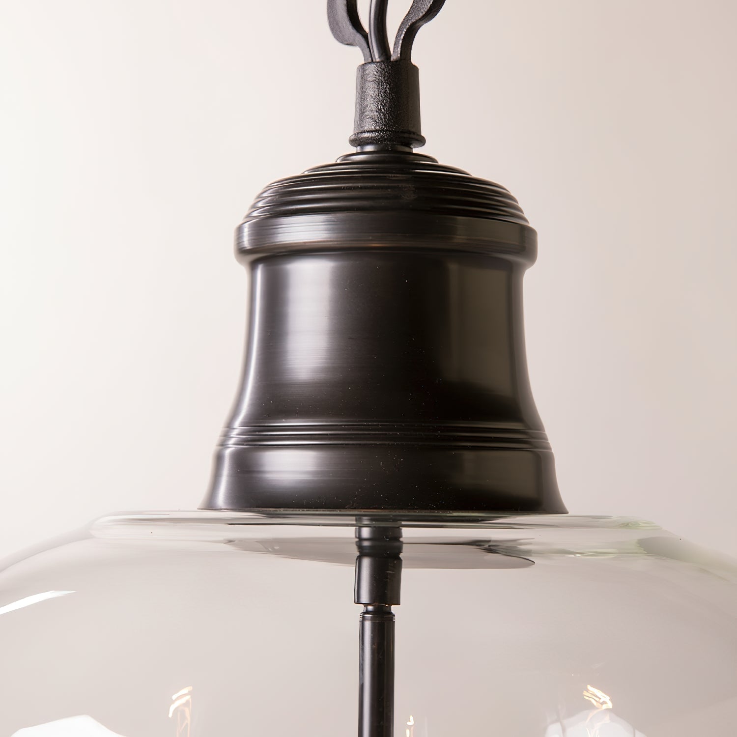 Sysolion Vintage Elegance Glass Pendant Lamp