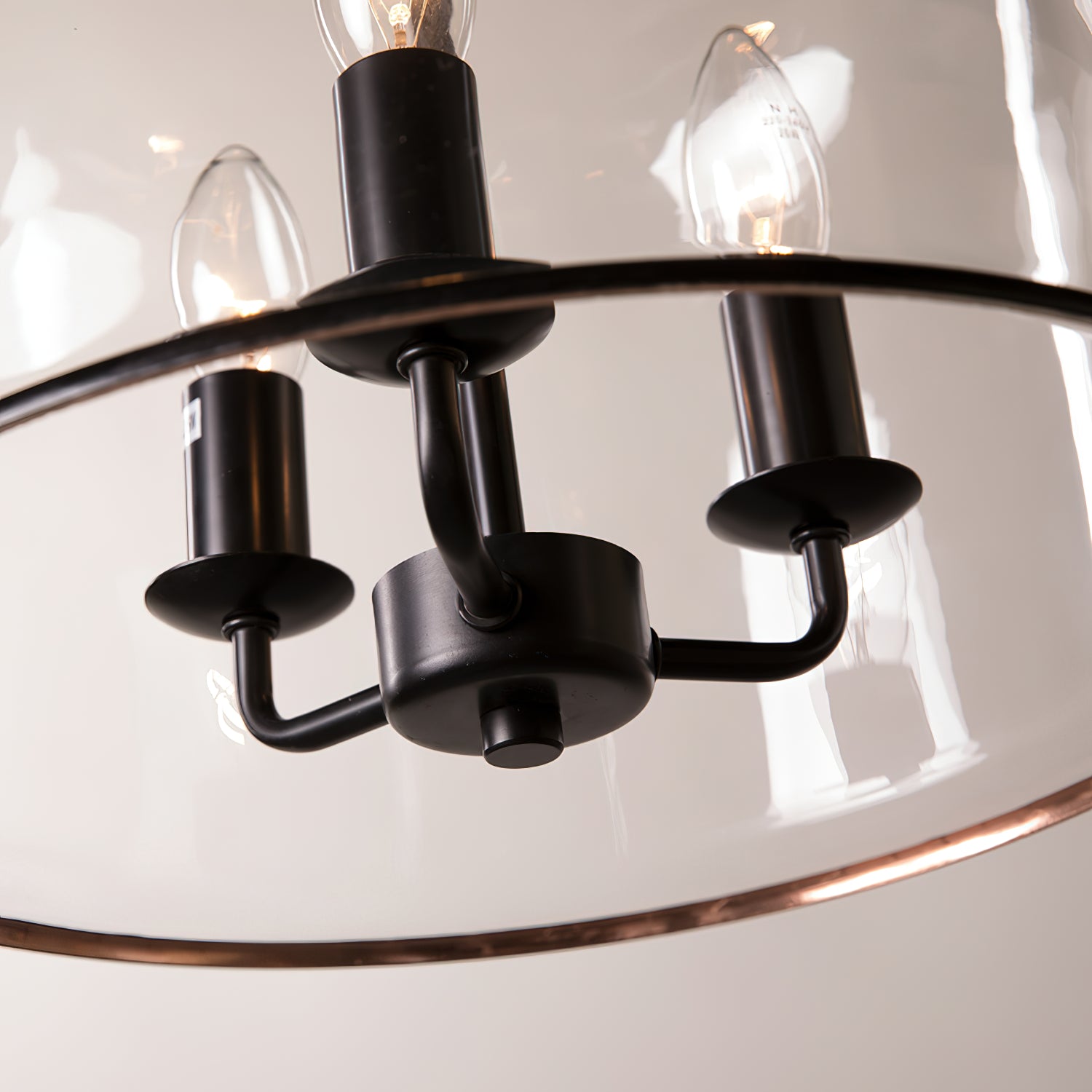 Sysolion Vintage Elegance Glass Pendant Lamp