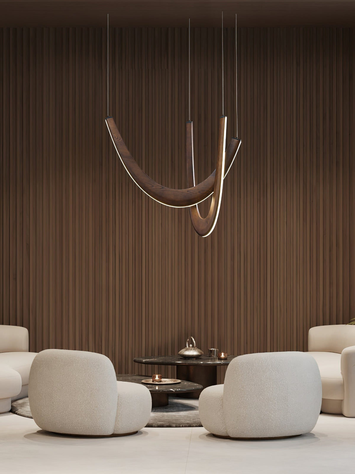 Aldaaine Wooden Pendant Lamp