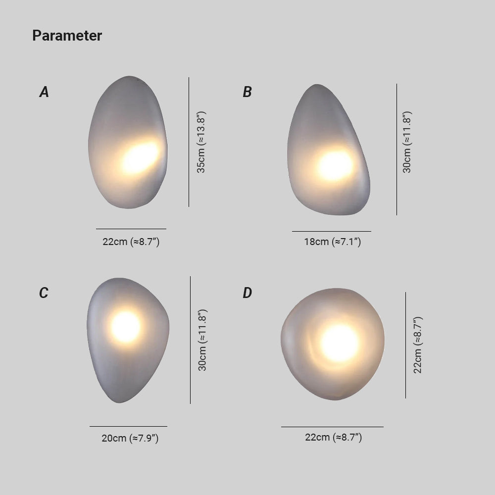 Topokes Bubble Glass Wall Lamp