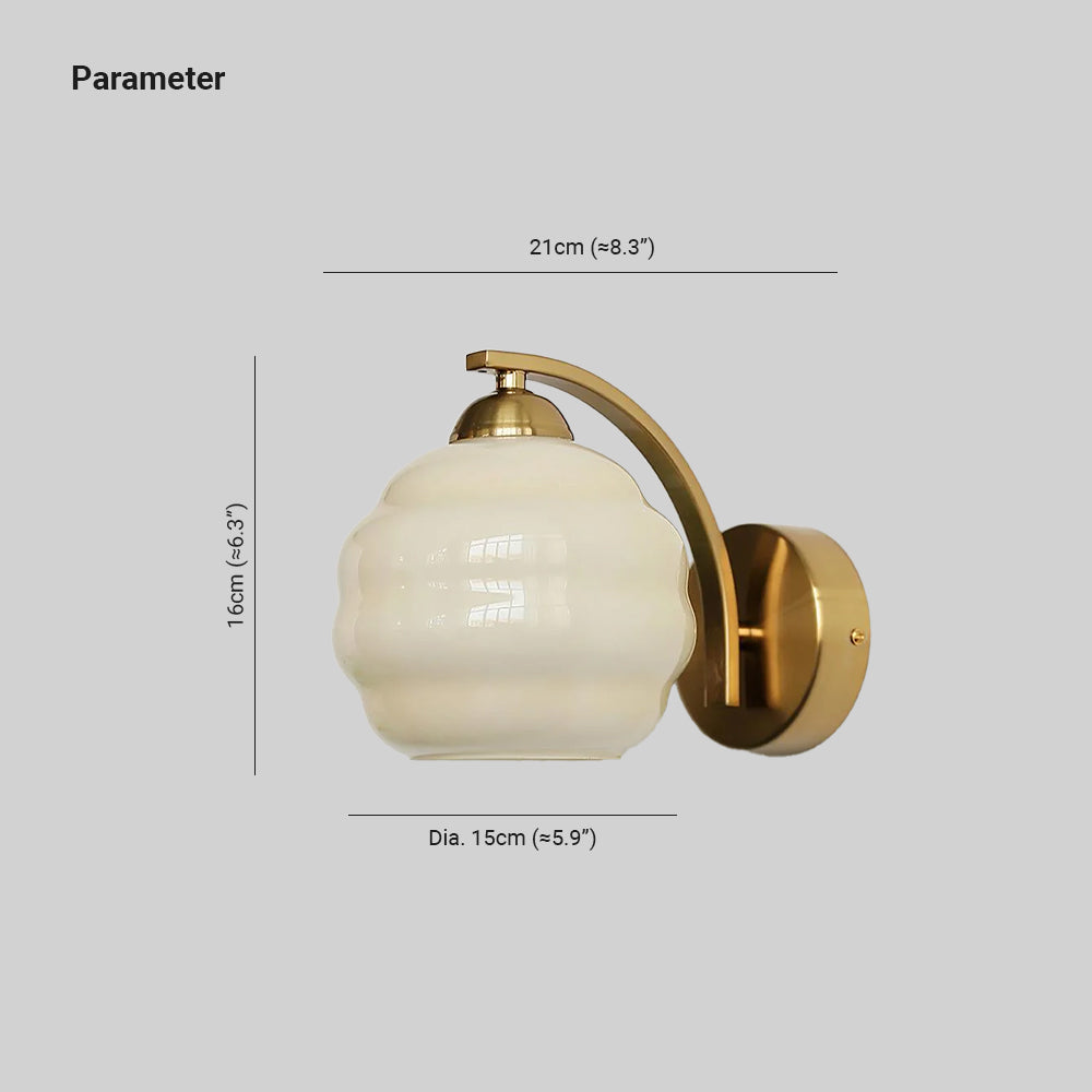 Dedigol Vintage Lantern Wall Lamp