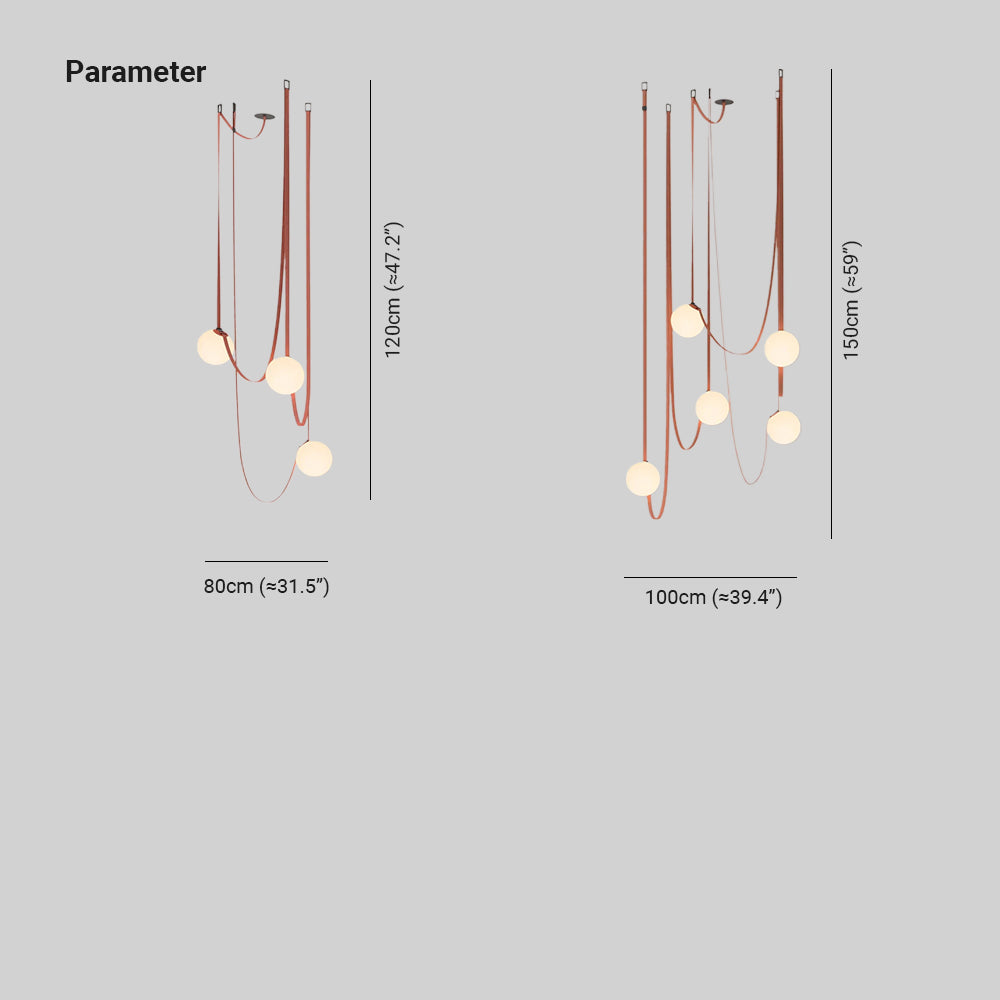 Limugen Multiple Belt Pendant Light