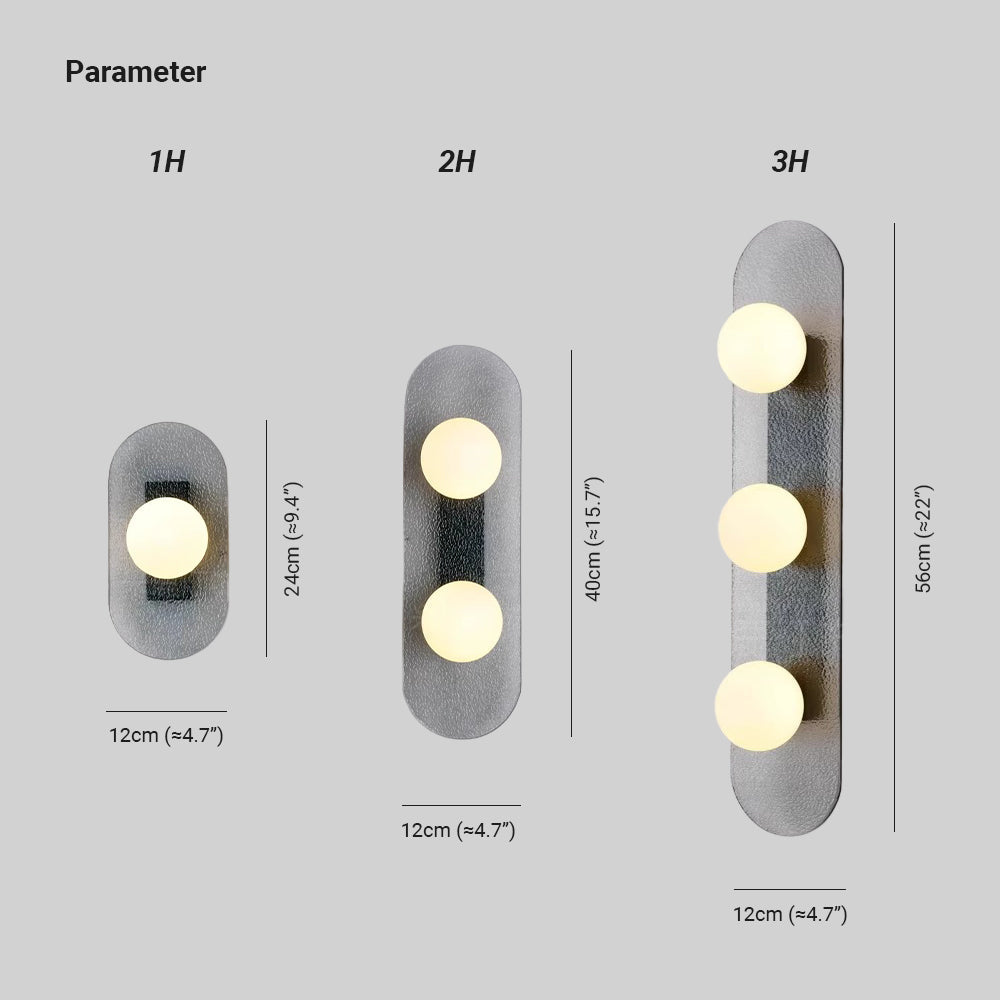 Arderora Wall Lamp Modular Disc Metal