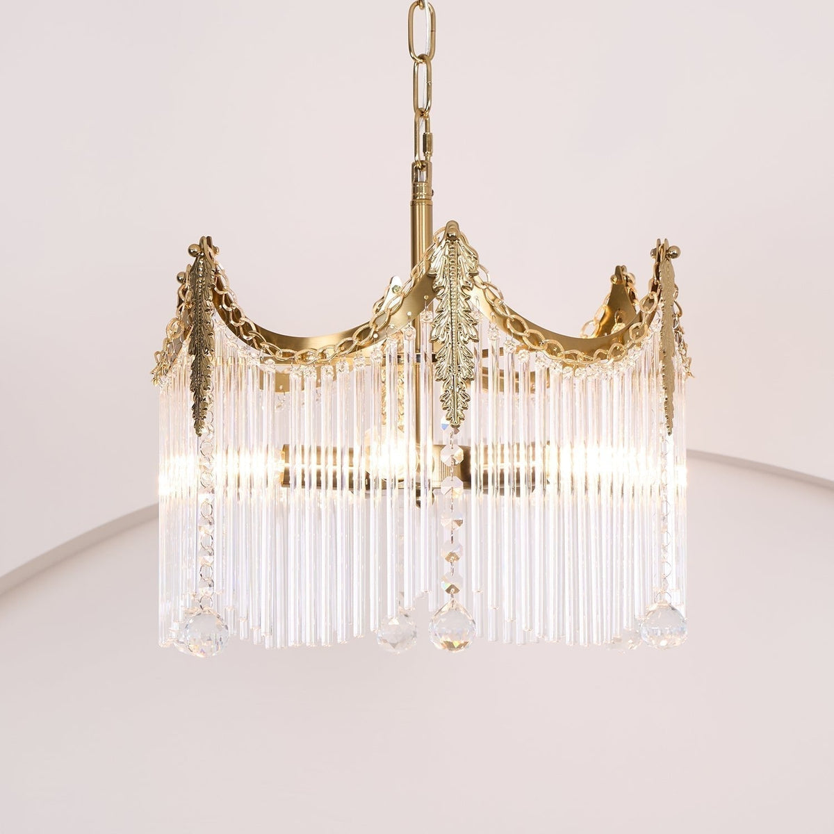Higuvil Chandeliers Luxurious Glass Farmhouse