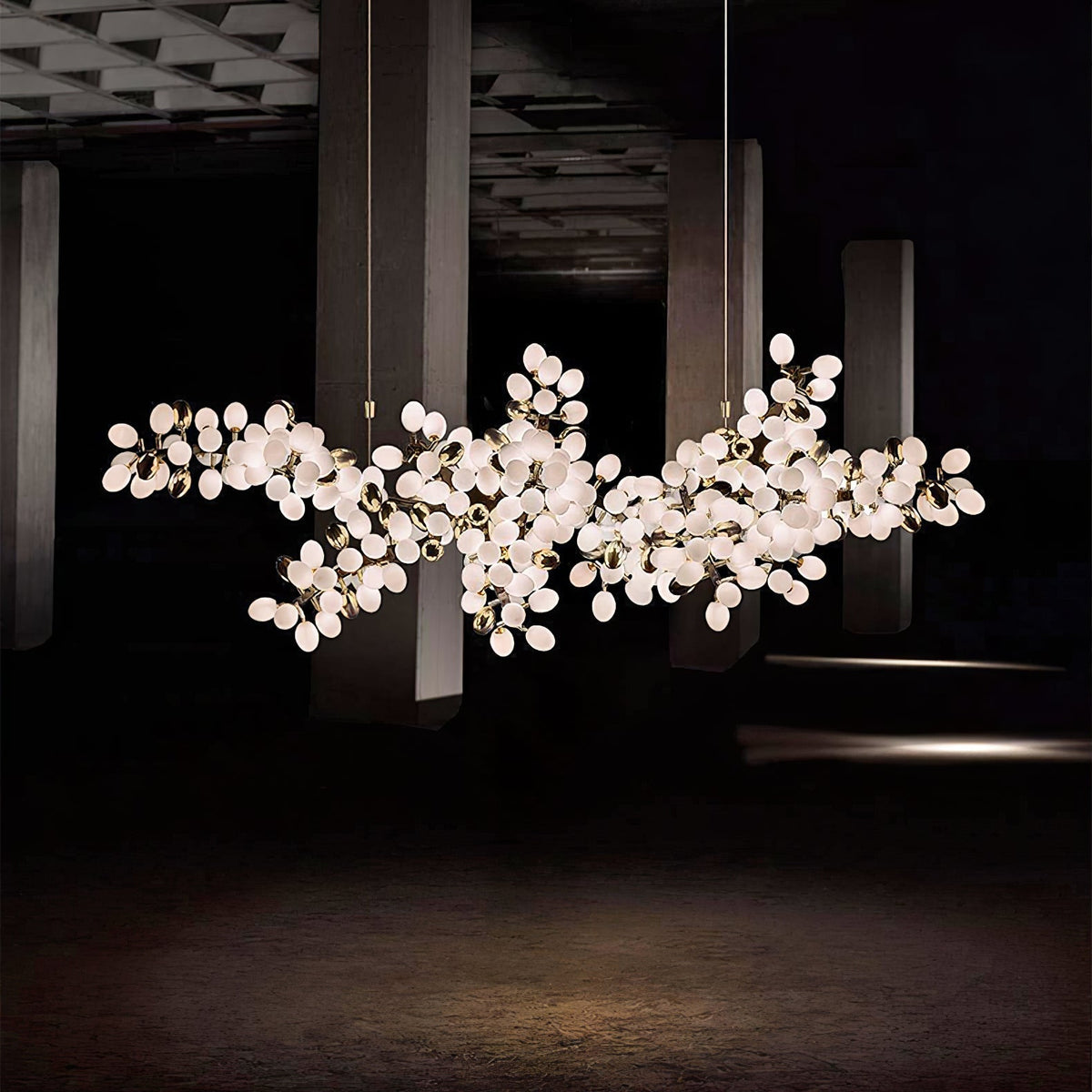 Lioraaria Glass Chandelier