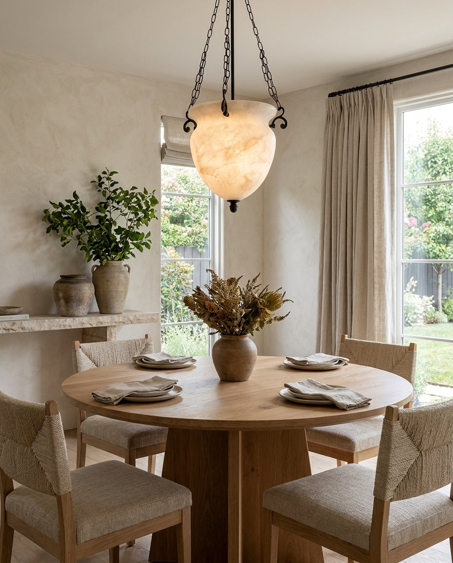 Ashcombe Alabaster Pendant Lamp